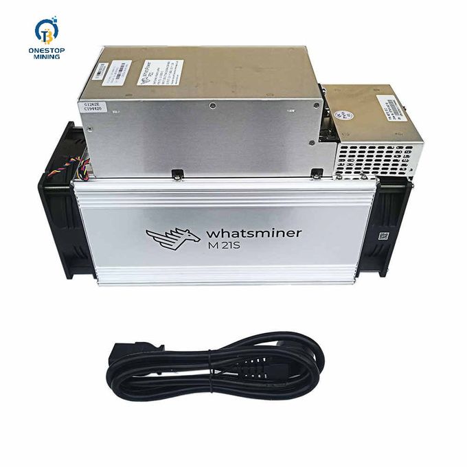 Машина минирования 1 blockchain горнорабочего BTC Asic Bitcoin MicroBT Whatminer M21S 52T