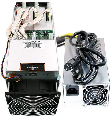 Используемое приведенное Bitmain Antminer S9 13,5 Th/S Sha горнорабочий 78dB 256 Bitcoin