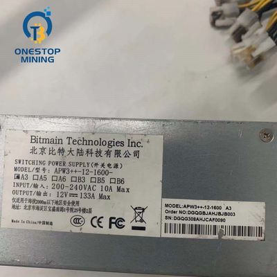 Электропитание Bitmain Apw3++ 1600w Psu S15 T15 S9i S9j Z9 L3+ L3++ A9 Z1 Bitmain Antminer Z9 мини