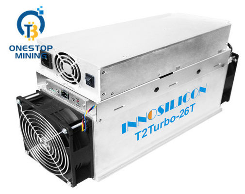 Машина минирования Bitcoin алгоритма SHA256 2100W горнорабочего Innosilicon T2t 26th/S Asic