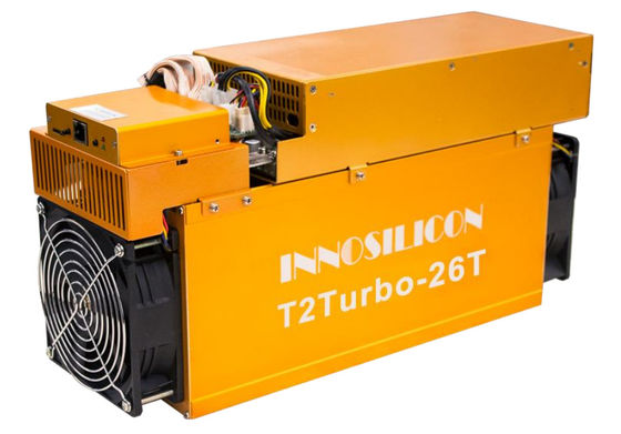 Машина минирования Bitcoin алгоритма SHA256 2100W горнорабочего Innosilicon T2t 26th/S Asic