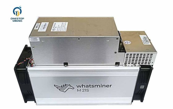Минирование Whatsminer M21S 58TH Btc подвергает максимум механической обработке доходности Cryptocurrency