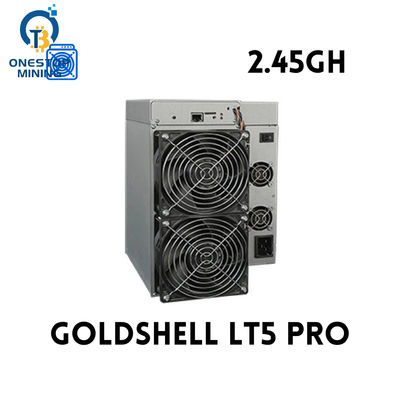 Минирование Goldshell Lt5 Pro 2450m Asic с чтением электропитания PSU подержанным, который нужно грузить