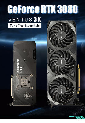 Горнорабочий видеокарты Oc Gddr6x Zotac Rtx3080 игры 10gb Geforce Rtx 3080 игры Msi