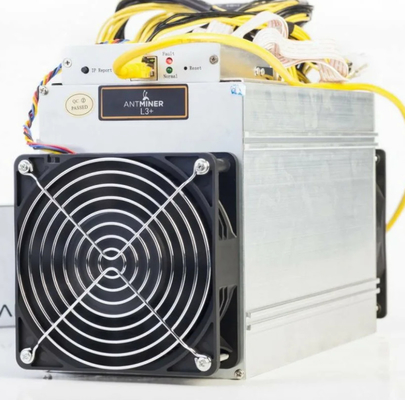Горнорабочий Asic Scrypt горнорабочего Antminer L3+ 504 Mh/S Litecoin Bitmain