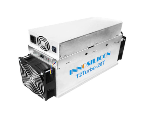 Машина минирования Bitcoin алгоритма SHA256 2100W горнорабочего Innosilicon T2t 26th/S Asic