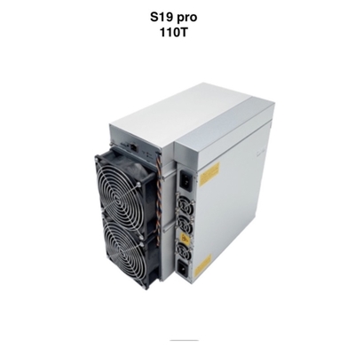Минирование Bitcoin Bitmain Antminer S19 PRO 110T 3250w горнорабочего BTC