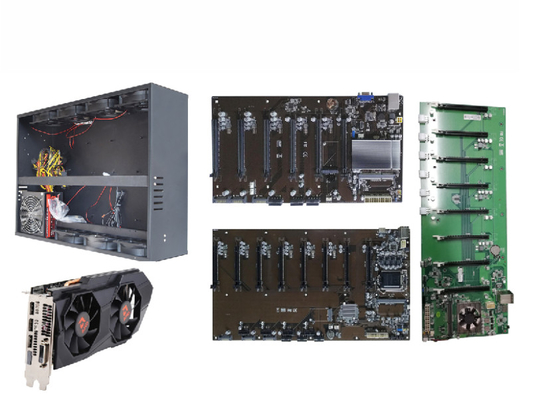 Снаряжение 1660 Asic горнорабочего Ethereum видеокарты гигабайта ti 6Gb Gtx горнорабочего 8 Gpus